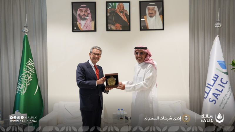 لقاء الرئيس التنفيذي لمجموعة سالك مع سفير إيطاليا