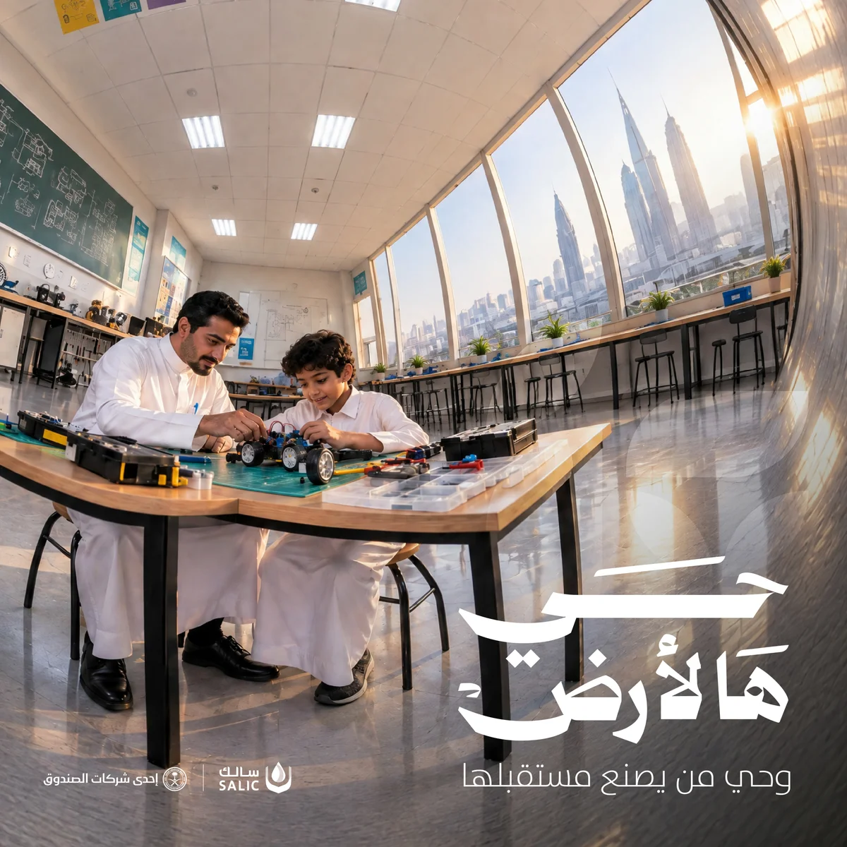 حي هالأرض وحي من يصنع مستقبلها